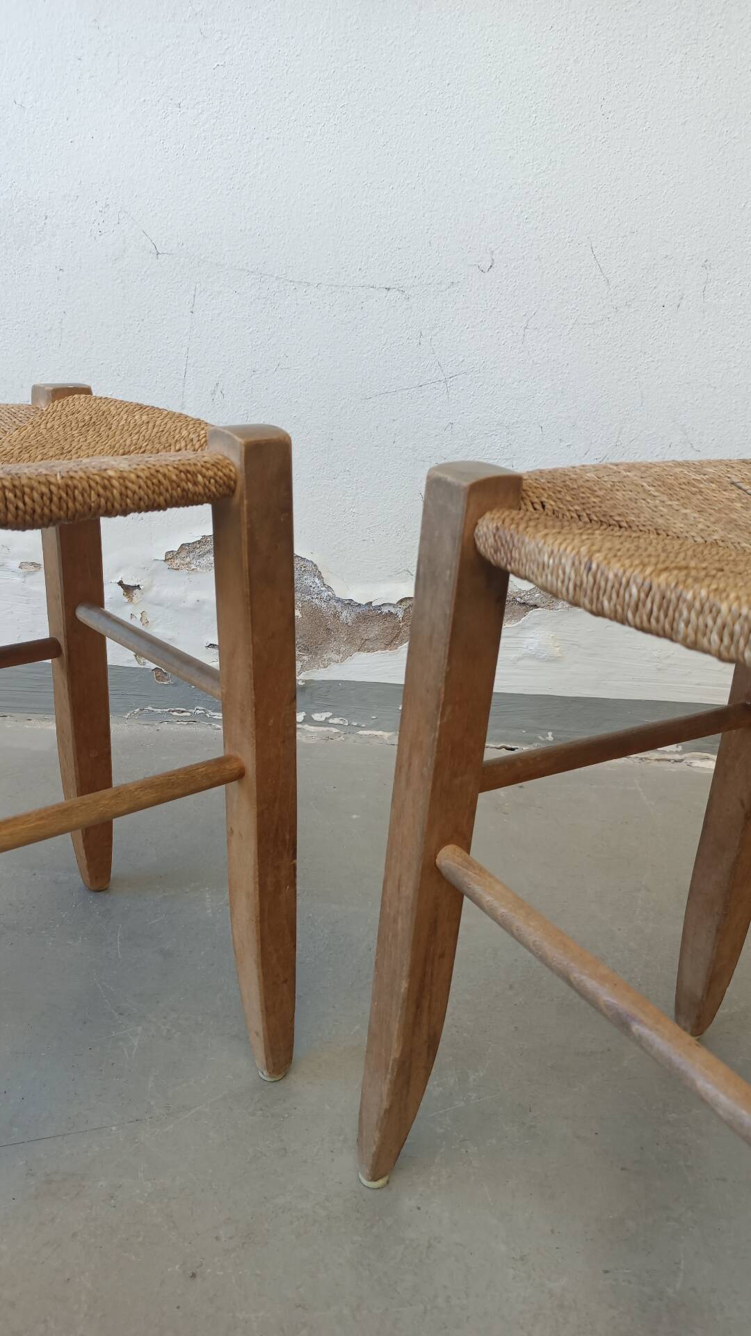 Pair of antique stools