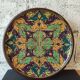 Large artisanal plate from Fès – 38 cm – Painted Moroccan ceramic