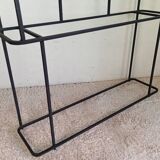 Large modernist wrought iron cloakroom from the 1950s.
