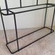 Large modernist wrought iron cloakroom from the 1950s.