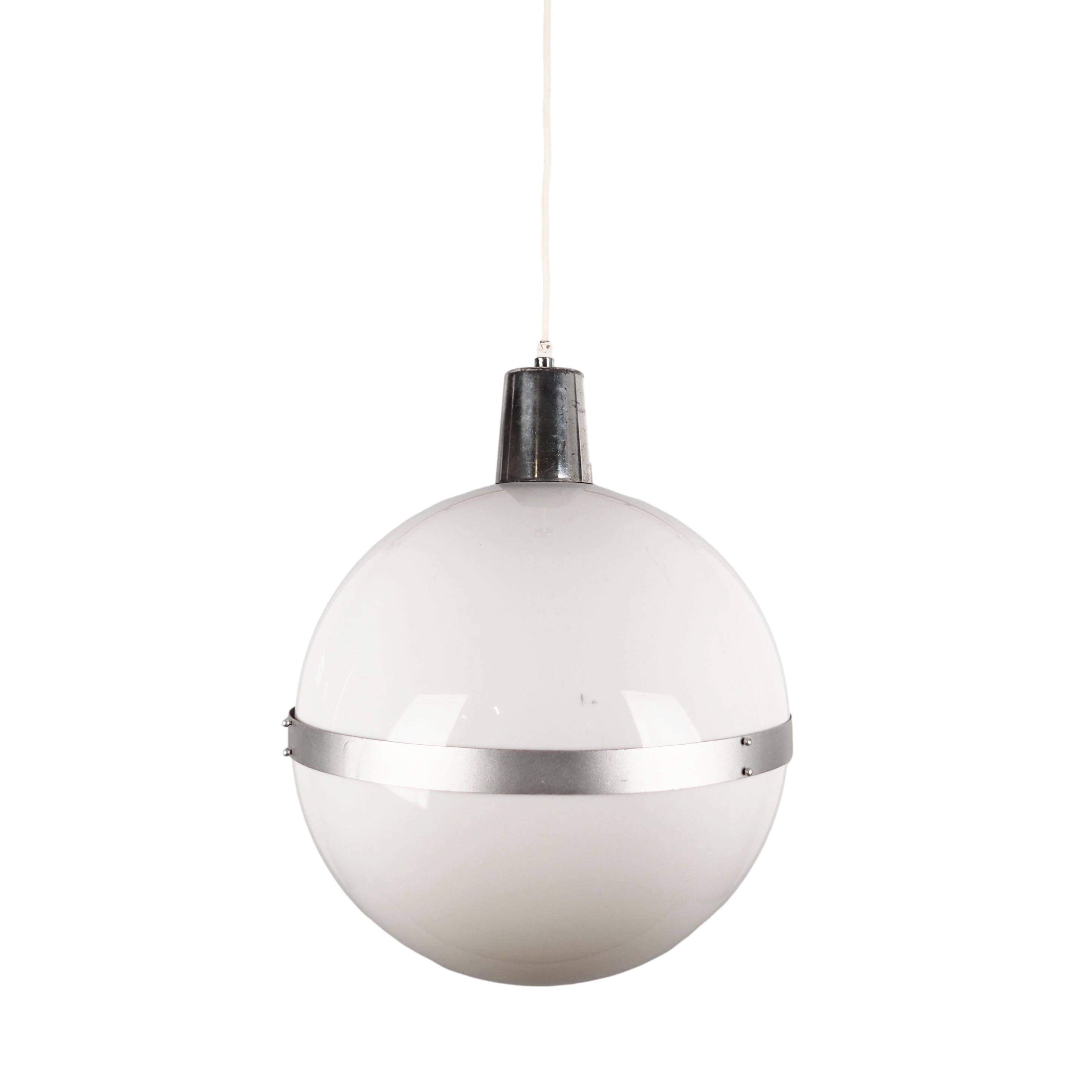 Pendant lamp, Italian design, 1970s, production: Italy