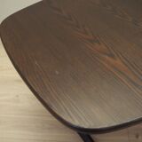 Table en chêne, design danois, années 1970, fabricant : Skovby