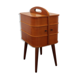 Wooden Sewing Cabinet, 1960s