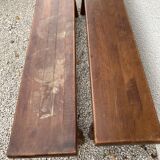 Pair of wooden benches
