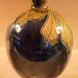 Old vintage art nouveau ceramic vase signed