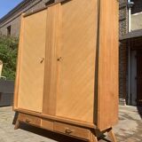 Vintage cabinet feet compass