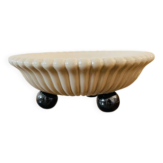 Ceramic plate cup 1970