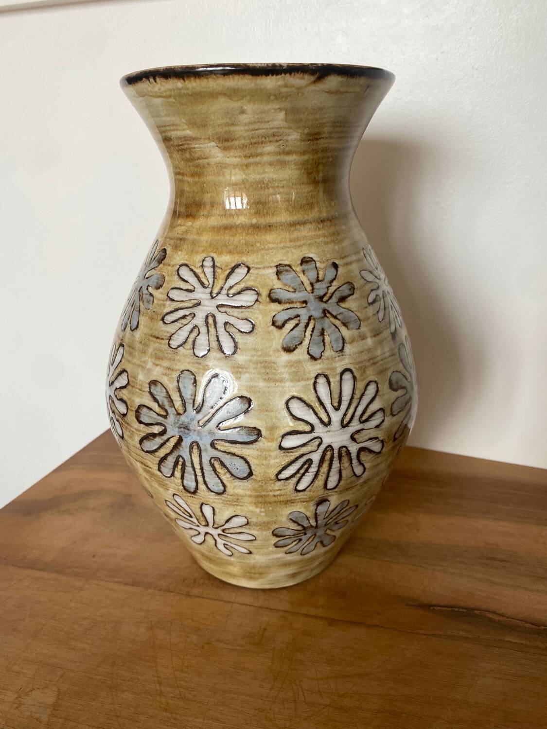 Vase Jean-Claude Malarmey céramique Vallauris | Selency