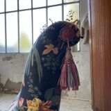 Jean Roche floral armchair