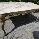 Marble coffee table