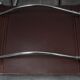 Set of 5 Cantilever MG5 chairs by Matteo Grassi in brown leather