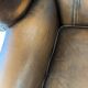 Fauteuil vintage king chair chesterfield
