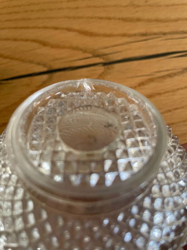 Paire Bouteille de parfum Saint Louis 19ème