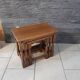 Old oak nesting table