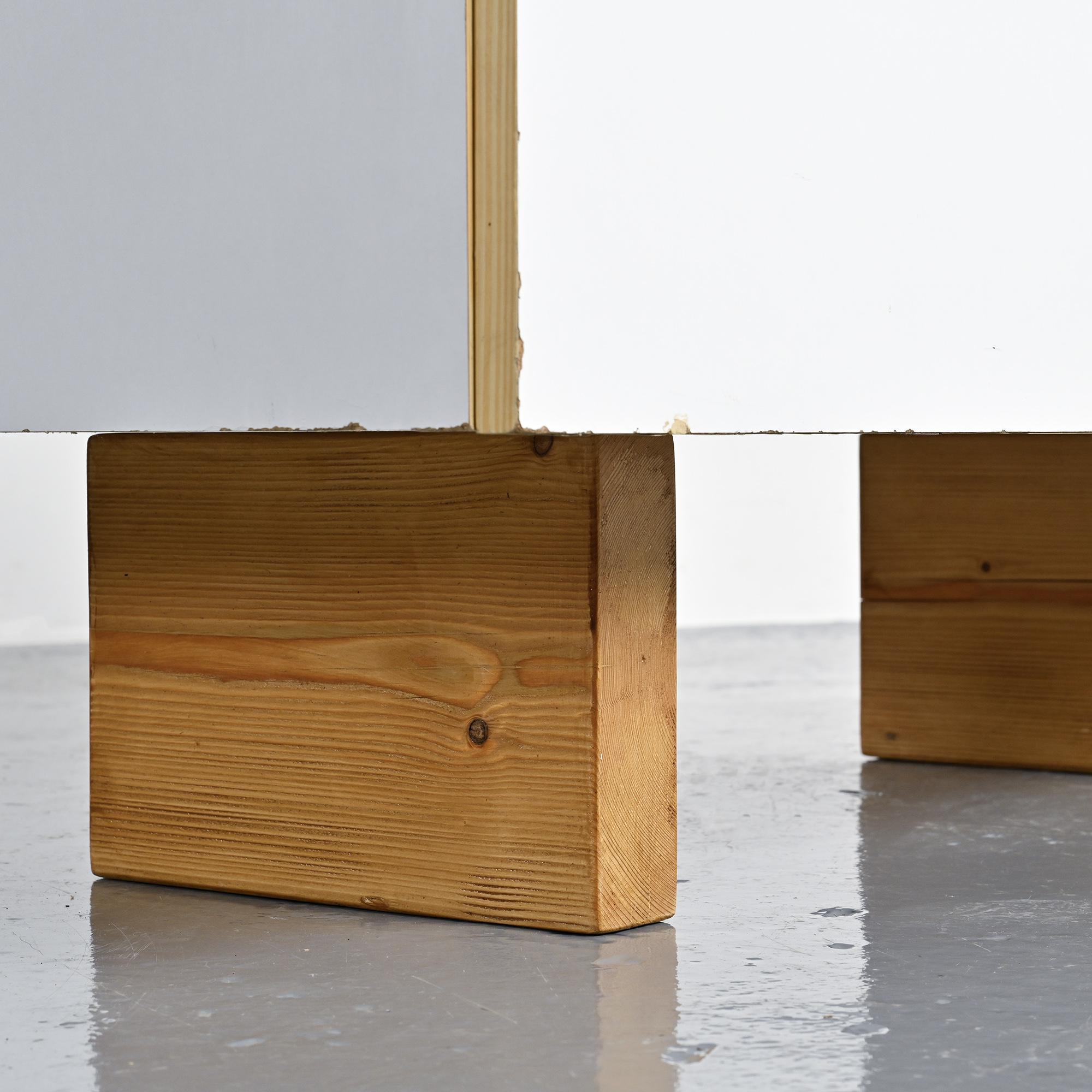 Very two doors Les Arcs by Charlotte Perriand, circa 1973