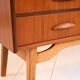 Danish Highboard in Teak and Mahogany, 1950s