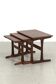 Tables gigognes par Kai Kristiansen, ensemble de 3
