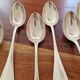 Christofle - Set of 11 Fidelio baguette pattern silver-plated table spoons