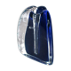 Vintage vase in cobalt blue murano glass? Soliflore triangle 1960-1970