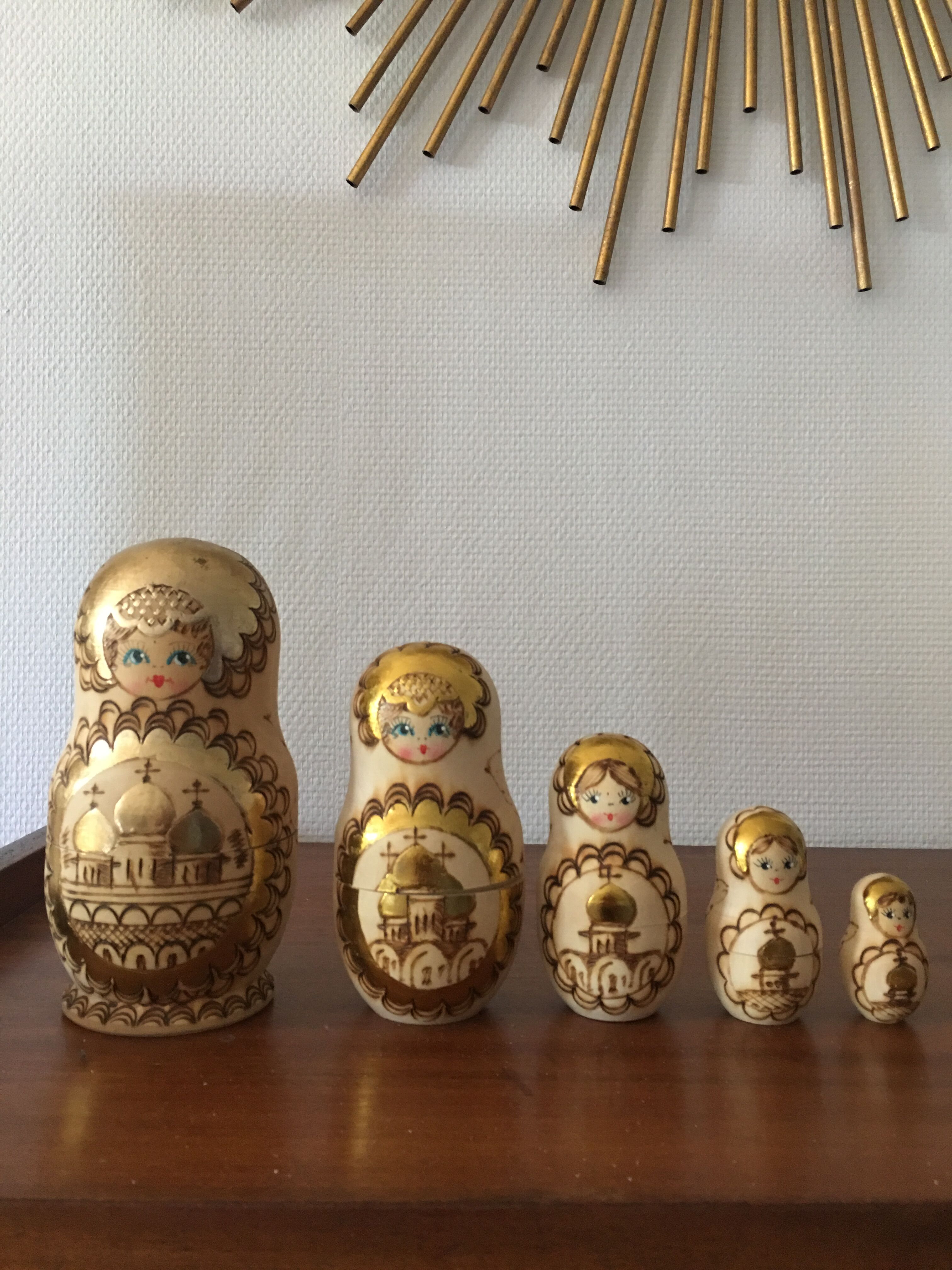 Vintage Russian Matryoshka Dolls