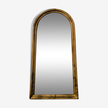 Gilded wooden mirror 66 x 31 cm