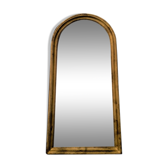 Gilded wooden mirror 66 x 31 cm