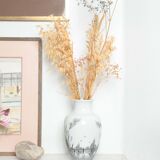 Beautiful vase signed Limoges – Decor C. Meliét – Vintage