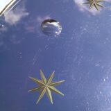 Star and bubble round mirror25cm