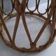 Vintage rattan stool