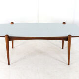 Coffee table 'Bilderdijk' - dutch design - mid century modern in teak