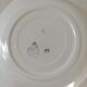 6 antique deep plates K & G Lunéville – Régine model, 1960s