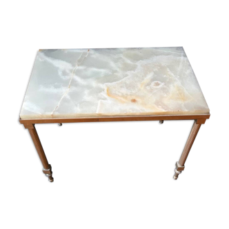 Marble coffee table
