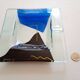 signed glass ashtray. Vintage 1990