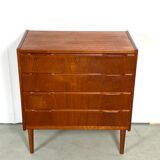 Commode en teck danois par Erling Torvits années 1960