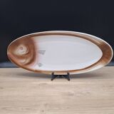 Fish dish Moulin des Loups faience Orchies