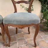 Lot deux chaises style Louis XV
