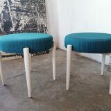 Pair of Scandinavian stools 1960 /70