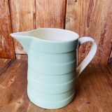 Pichet ancien en céramique vert Villeroy et Boch