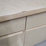 Buffet laqué blanc Eric Maville