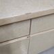 White lacquered buffet Eric Maville