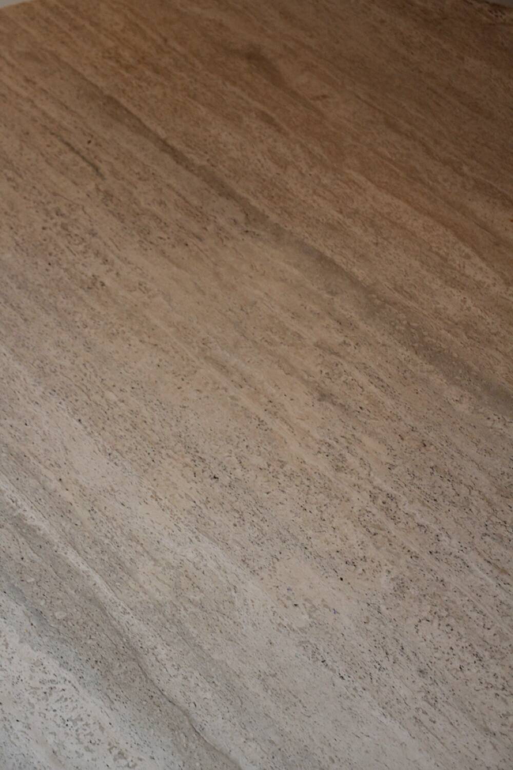 Travertine table edition Up & Up, Italy 1970