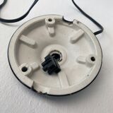 Old opaline pendant lamp 1950 vintage