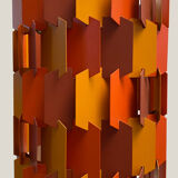 Facet-pop Hanging lamp by Louis Weisdorf for Lyfa Denmark - 1960s