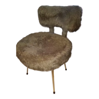 Green moumoute chair