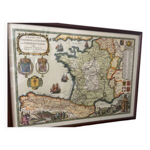 Reproduction carte des chemins