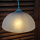 Suspension lampshade corole glass Clichy pale pink dp 1122107