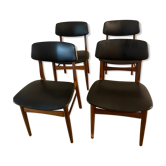 Lot de 4 chaises scandinaves