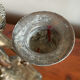 Cherub brass candle holder