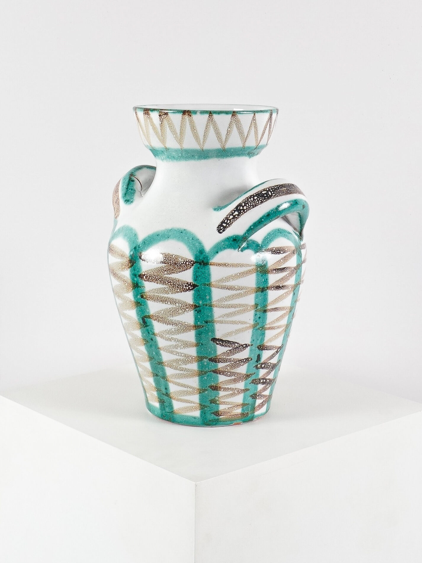 Vase en céramique par Robert Picault, France, vers 1960