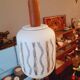 Opaline ceiling light from the 1960s.